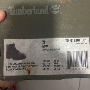 Timberland Boots Color Black